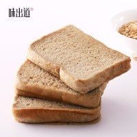 味出道黑麦全麦面包1000g饱腹粗粮吐司无糖精低0食品脂热量卡整箱早餐