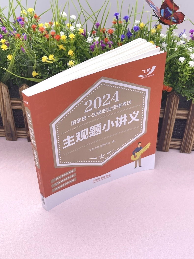 [正版]飞跃法考2024主观题小讲义 飞跃考试辅导中心 2024飞跃版主观题 2024国家法律职业资格考试 中国法制出高清大图