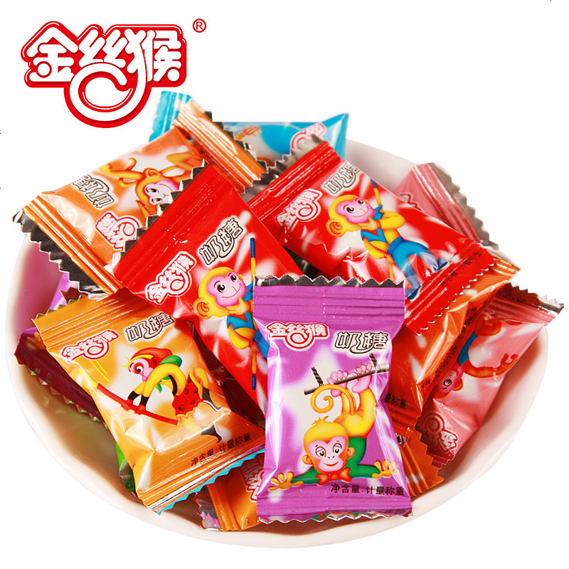 金丝猴 小镀铝牛奶糖散装婚庆喜糖童年怀旧小食结婚糖果
