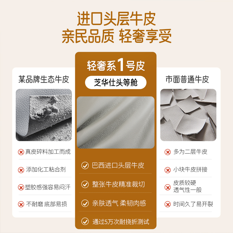 芝華仕(CHEERS)芝华仕头等舱现代简约真皮小户型电动零靠墙沙发10912