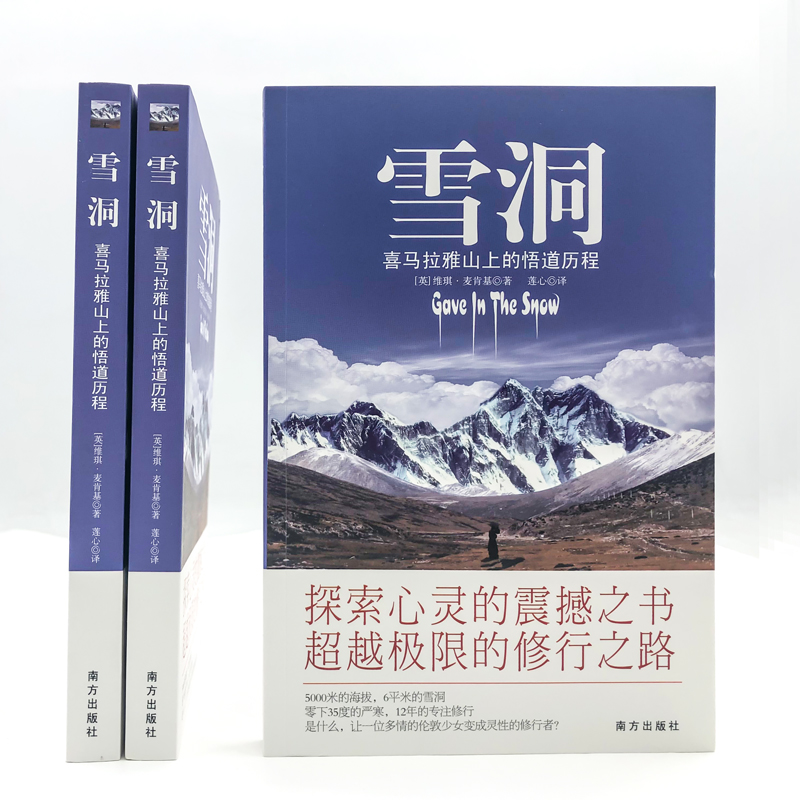 [M]雪洞-喜玛拉雅山的悟道历程-9787807605577高清大图