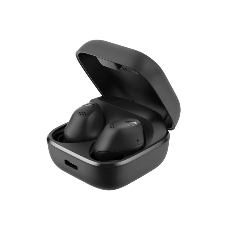 森海塞尔(Sennheiser)ACCENTUM真无线耳机主动降噪蓝牙音乐入耳式耳机 水墨黑高清大图