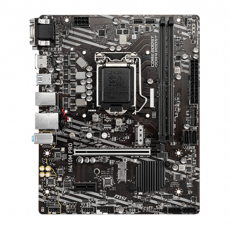 微星MSI H410M-PRO+i7 10700F板U套装