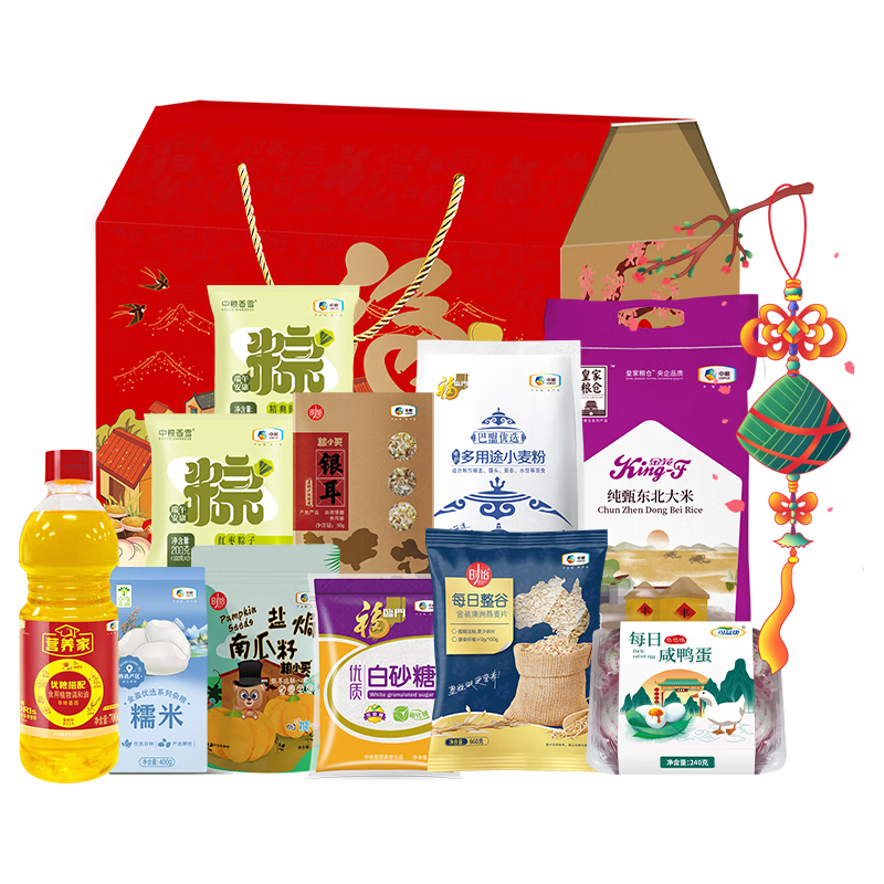 2024中粮家宴粽情端午大礼包 D型 5283g+700ml高清大图