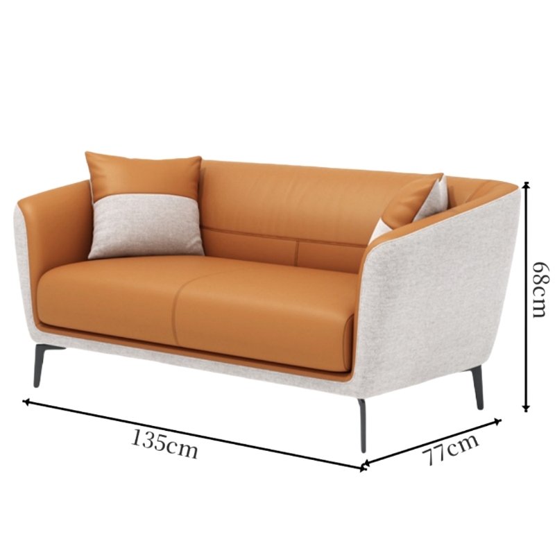 豫龙都沙发双人位张高清大图