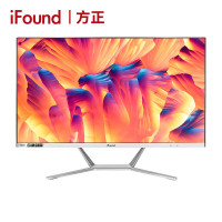 方正科技iFound T249 23.8英寸 网课 学习教育 商务办公 一体机电脑 超薄 赛扬四核 J3160 8GB 240GB 固态 WIFI 蓝牙 3年保修 键盘鼠标 白色