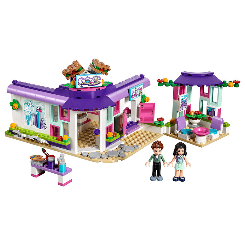 LEGO 乐高 Friends好朋友系列 艾玛的艺术咖啡馆 41336 6-12岁 200块以上 塑料玩具