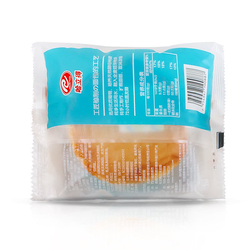 哈立得天然酵母面包76g图片