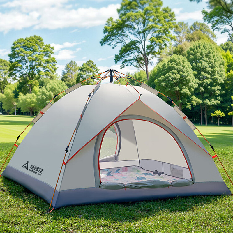 尚烤佳帐篷2*1.5m全自动双面门窗立体透风风语款LS-680高清大图