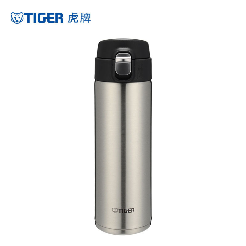 [车载直饮杯]虎牌(tiger)304不锈钢 一键开启弹盖保温杯 MMJ-A48C 480ML 不锈钢色XC