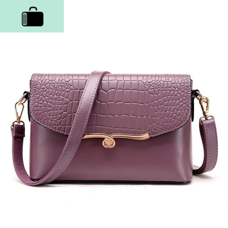 中年时尚小包斜跨妈妈包压花斜挎包春夏单肩斜背包女士包包newlake女