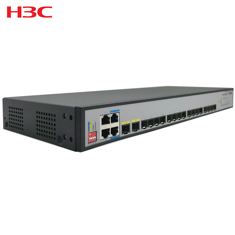 华三(H3C) S1200-18F 18光口+4电口全千兆非网管企业级汇聚交换机