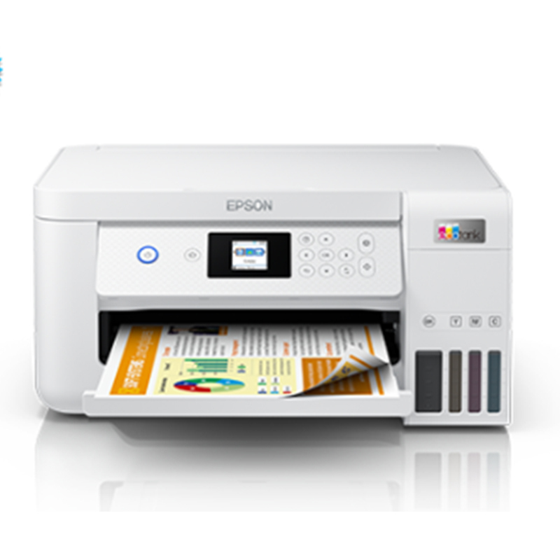 爱普生(EPSON) L4263 墨仓式 A4彩色喷墨无线多功能复印扫描打印一体机 家庭照片试卷打印/错题打印 L4266 L4163 L4166升级款标配高清大图