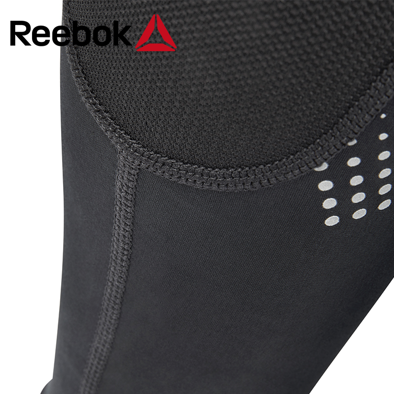 Reebok锐步运动袖套腿套跑步压缩护臂男女护肘护腿一对装