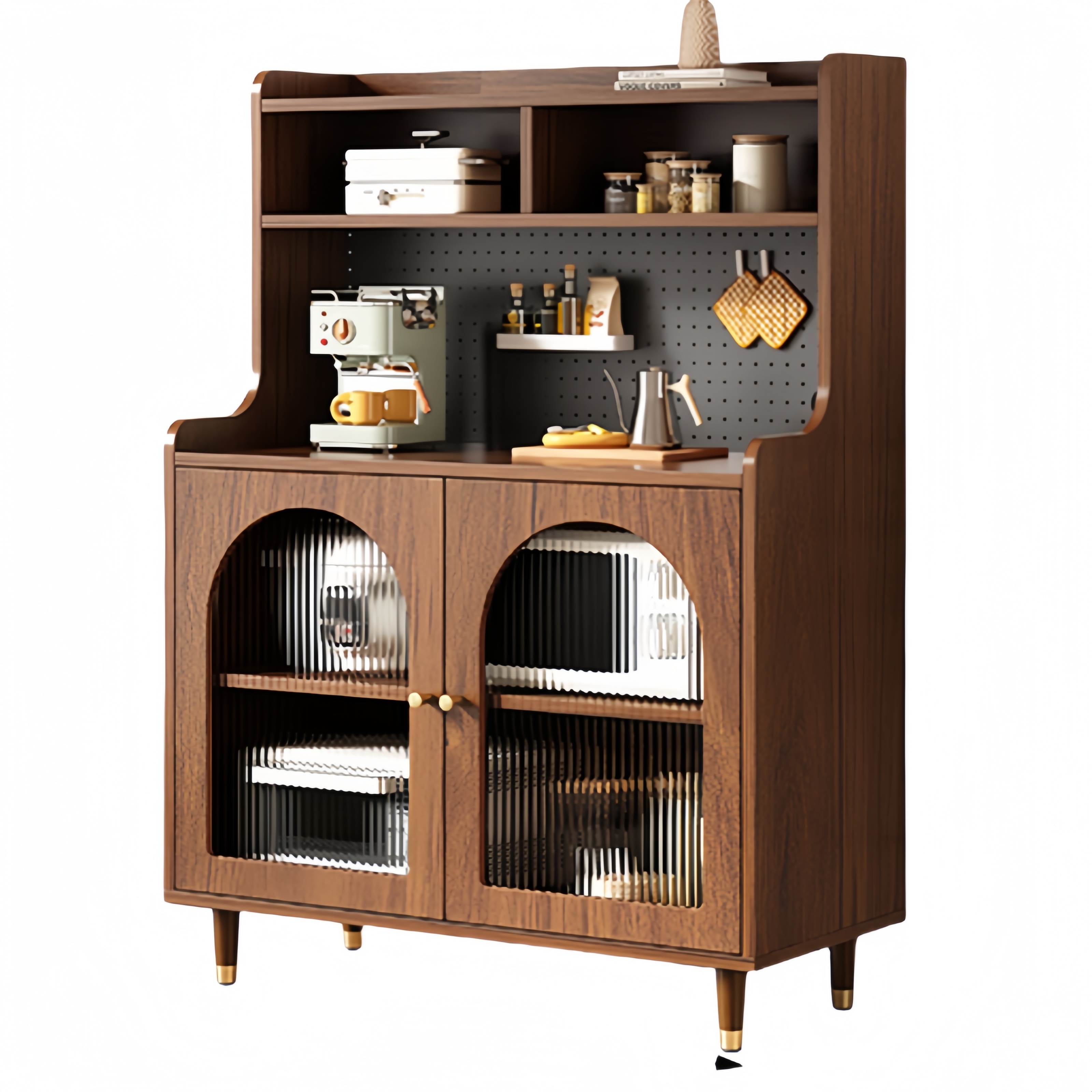 怡卓欧餐边柜60*40*145cm个高清大图