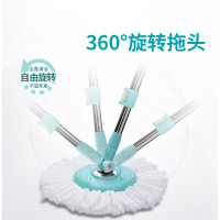好神拖 自动旋转拖把拖把桶家用拖地桶免手洗旋转式双驱动懒人拖把组