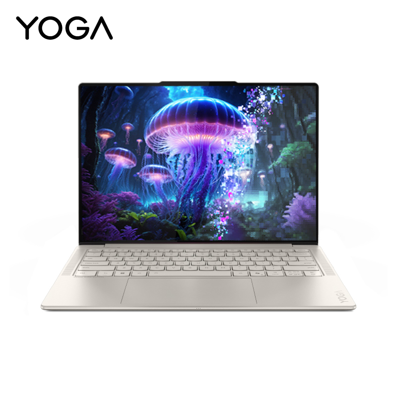 联想(Lenovo)YOGA Air14 Aura AI元启版 14英寸轻薄触控手写笔记本电脑(Ultra5-228V 32G 1TSSD 集显 Win11)浅海贝 官方标配高清大图