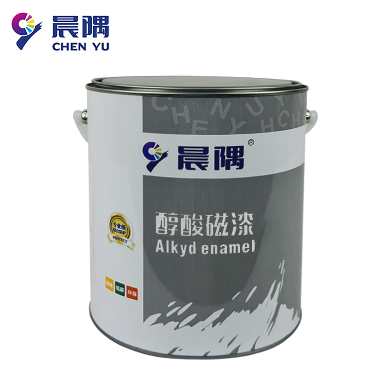 晨隅磁漆黑4kg/桶