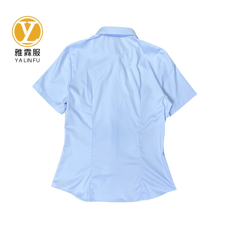 雅霖服 高端(女)短袖衬衫24YLF-G7 件高清大图