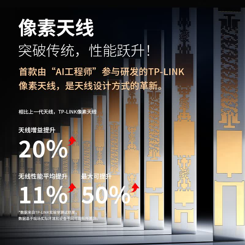 普联(TP-LINK)WiFi7千兆双频 BE3600无线路由器2.5G网口 TL-7DR3630高清大图
