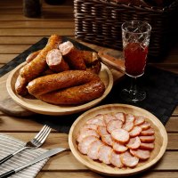 秋林·里道斯 正宗哈尔滨红肠 东北特产风味零食小吃熟食580g 中华老字号 红肠 香肠 猪肉类 牛肉类