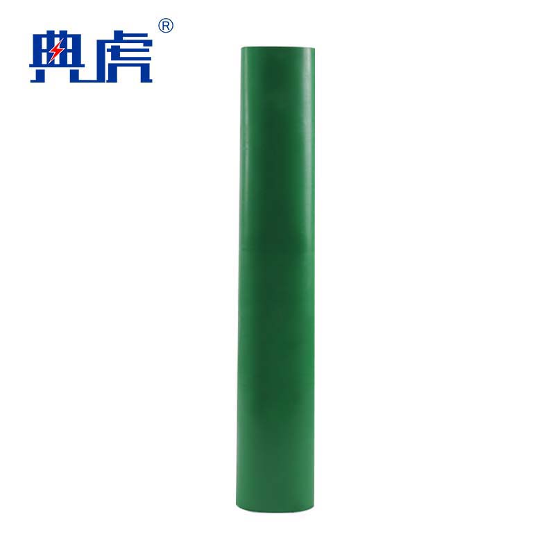 典虎 绝缘胶垫 绿色平面 35kv 10米*1米*10mm 卷高清大图