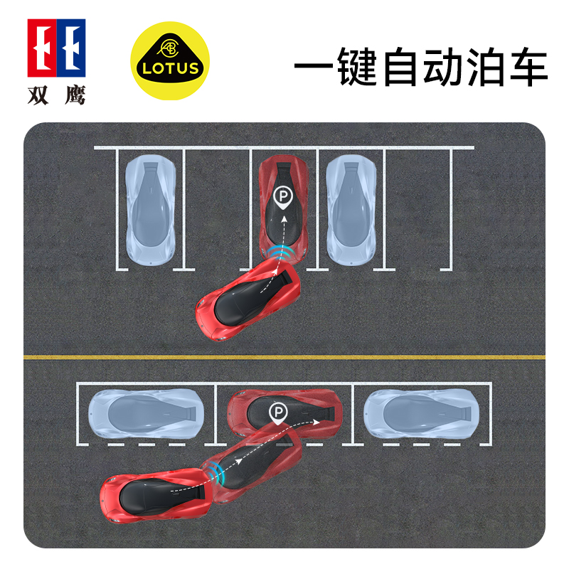 双鹰男孩礼莲花路特斯正版授权新能源遥控汽车黑科技玩具跑车1663高清大图