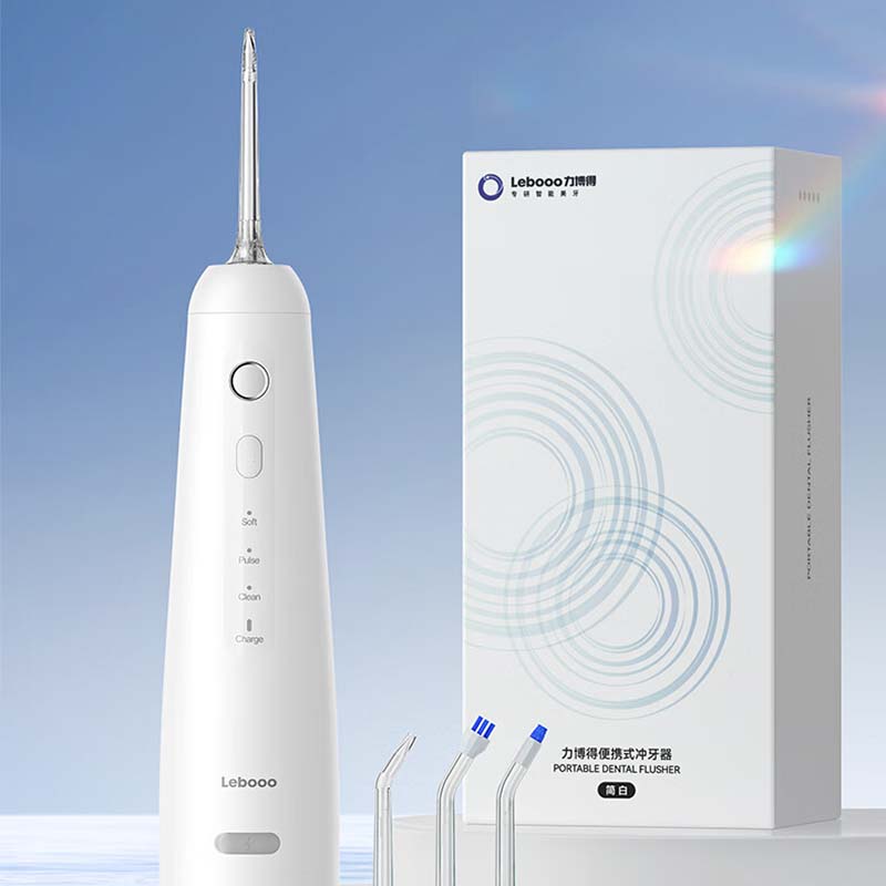 力博得口腔护理便携式冲牙器 简白U0071A20高清大图