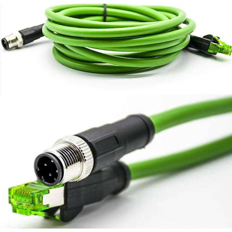 华祥慧云(HXHY) M12转RJ45工业以太网线转换线图片