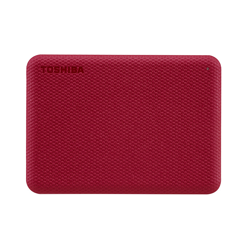 东芝(TOSHIBA)2TB电脑移动硬盘 V10系列 USB3.0 2.5英寸 兼容Mac 便携 高速传输 自营 红