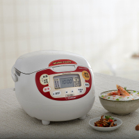 象印(ZO JIRUSHI)电饭煲NS-ZCH18HC 日本原装进三维立体加热微电脑电饭煲5L电饭锅6-10人份 红色