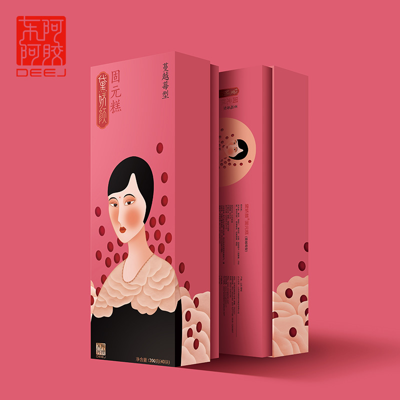 东阿阿胶/DEEJ 黛娇颜固元膏200g/礼盒装(蔓越莓口味)