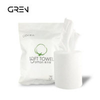 GREN G6002 全棉干湿柔巾卷(五连包)