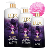 力士(Lux)正品沐浴露薰衣草长久留香男女士幽莲魅肤沐浴乳家庭套装 200g