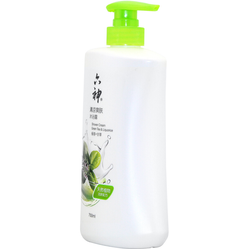 六神-清凉爽肤 沐浴露750ml