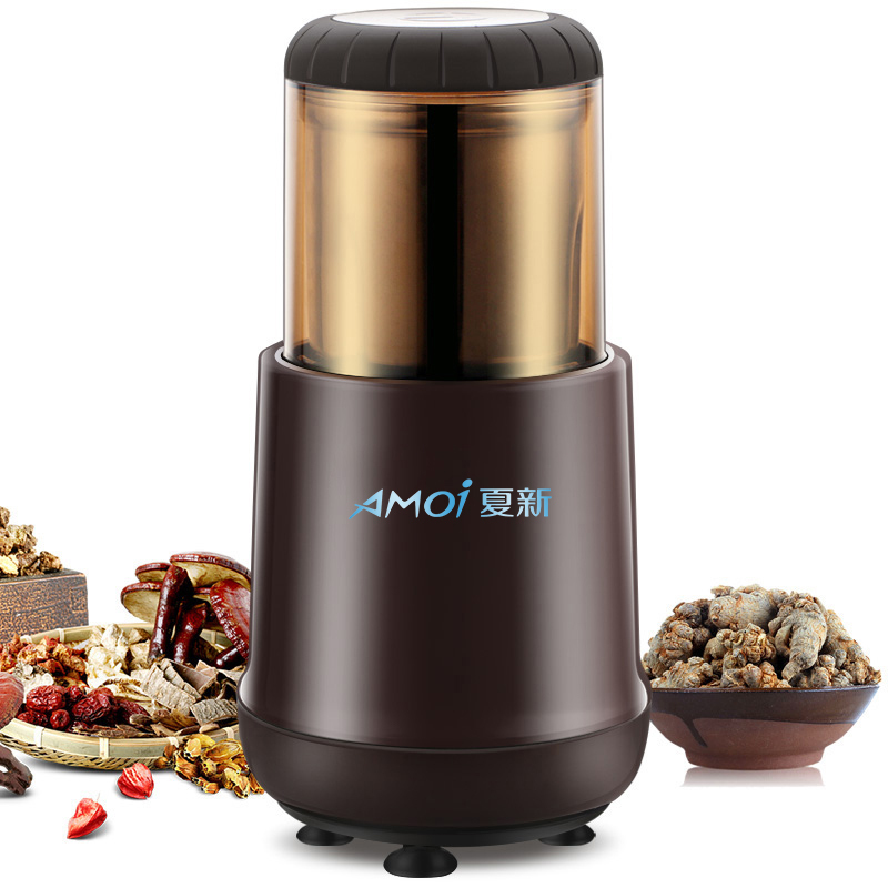 夏新(AMOI ) 磨粉机五谷杂粮打粉机家用小型中药材粉碎机研磨器电动干磨机MF996