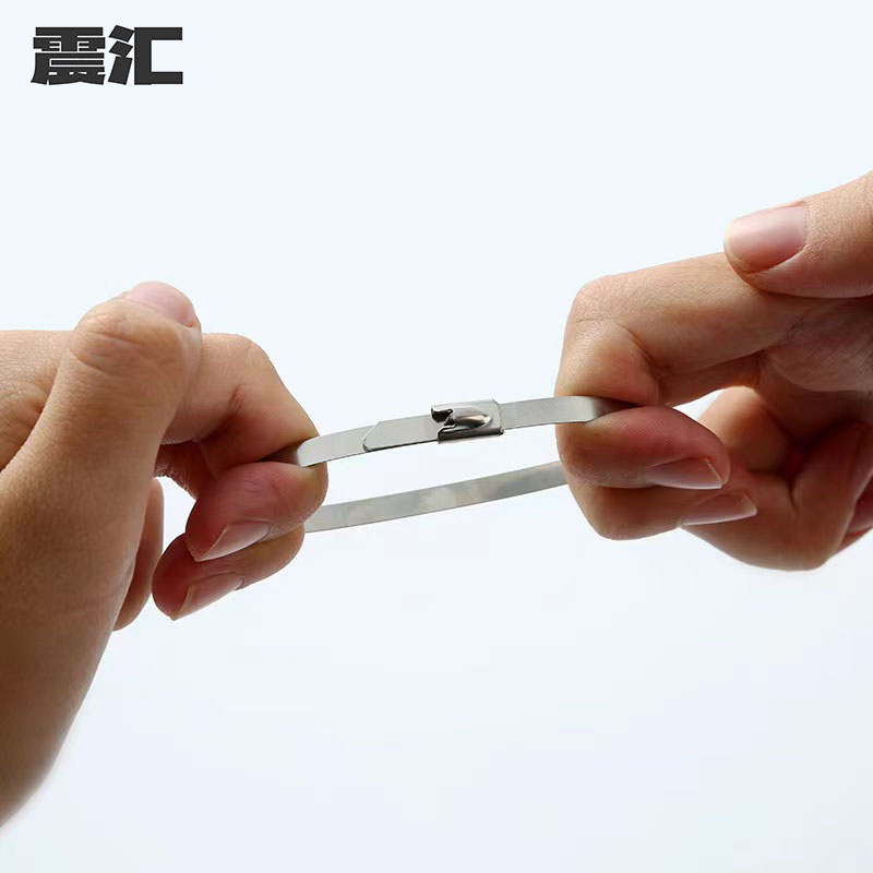 震汇 不锈钢扎带 4.6*400 条高清大图