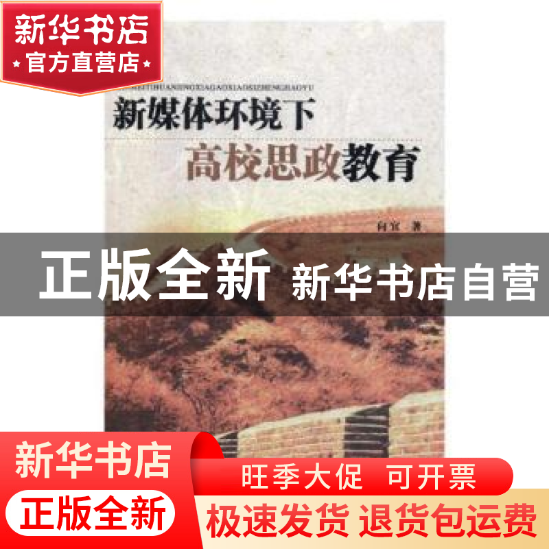 正版 新媒体环境下高校思政教育 向宜 辽海出版社 9787545145854高清大图