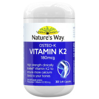 Nature's Way 澳萃维 维生素K2 180毫克 30粒/瓶 澳洲进口 复合维生素 40克