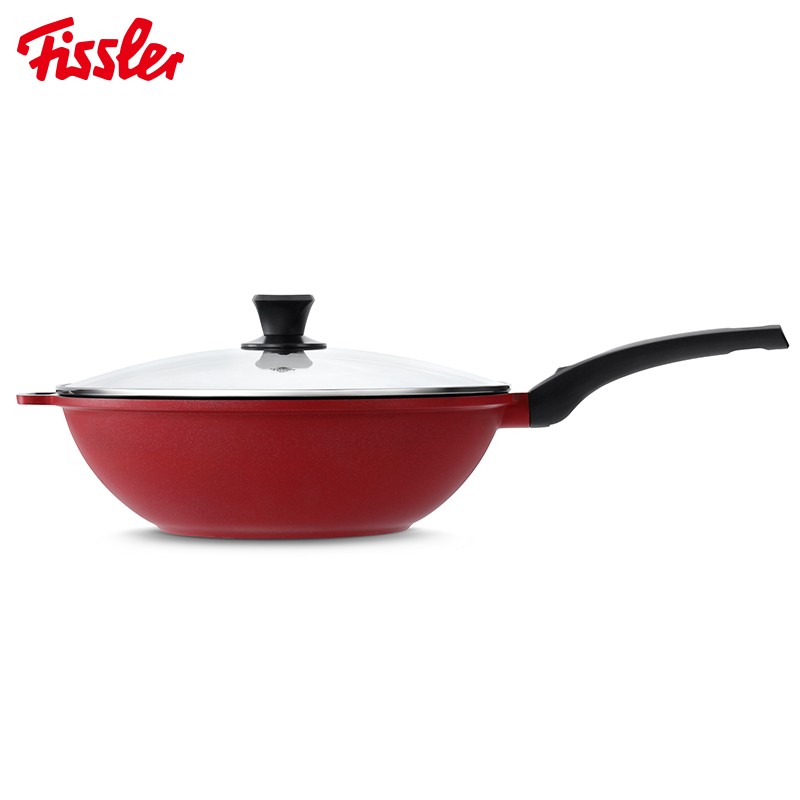 菲仕乐 食小色32CM不粘煎炒锅中式炒菜锅高清大图