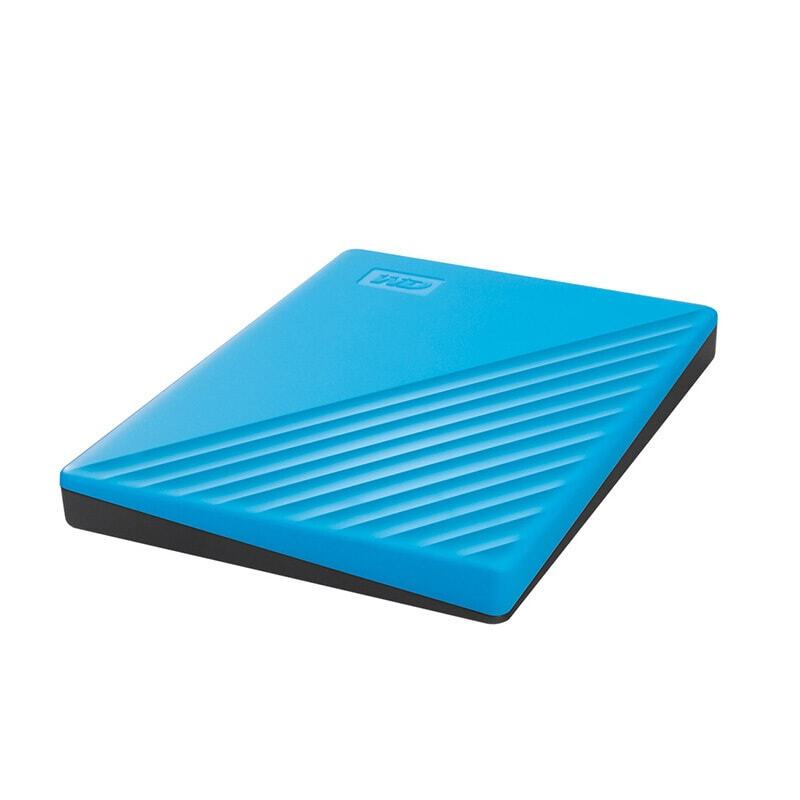 西部数据(WD)1TB USB3.0移动硬盘1T My Passport随行版 2.5英寸蓝色WDBYVG0010BBL