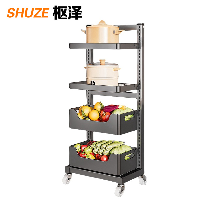 枢泽 多层可调节置物架 二板二框 个高清大图