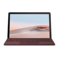 微软(Microsoft)Surface Go Go2 轻薄 便携 触控二合一 平板 笔记本电脑 10.5英寸(酷睿M3 8G 256G win10 银色+深酒红原装键盘)LTE版