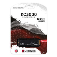 金士顿(Kingston) 1T SSD固态硬盘 M.2接口(NVMe协议 PCIe 4.0×4) KC3000系列