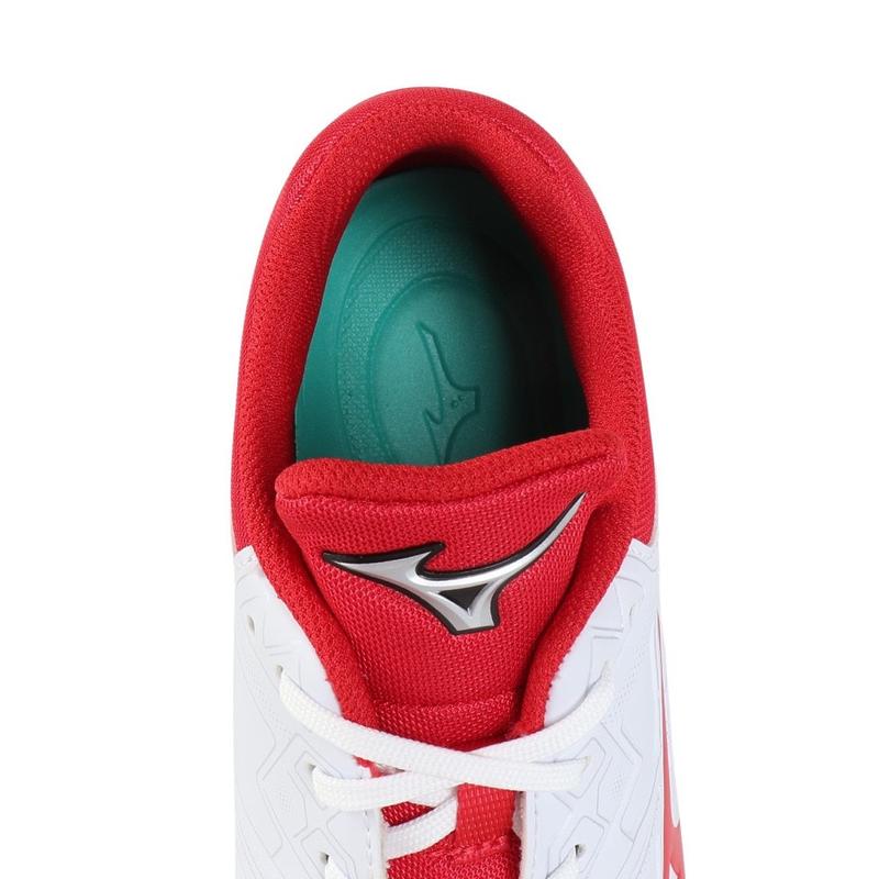 美津浓(Mizuno)男棒球鞋轻量宽楦透气防刺穿耐用强化 toe 设计加高清大图