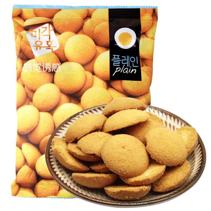 味觉诱惑原味鸡蛋饼干180g
