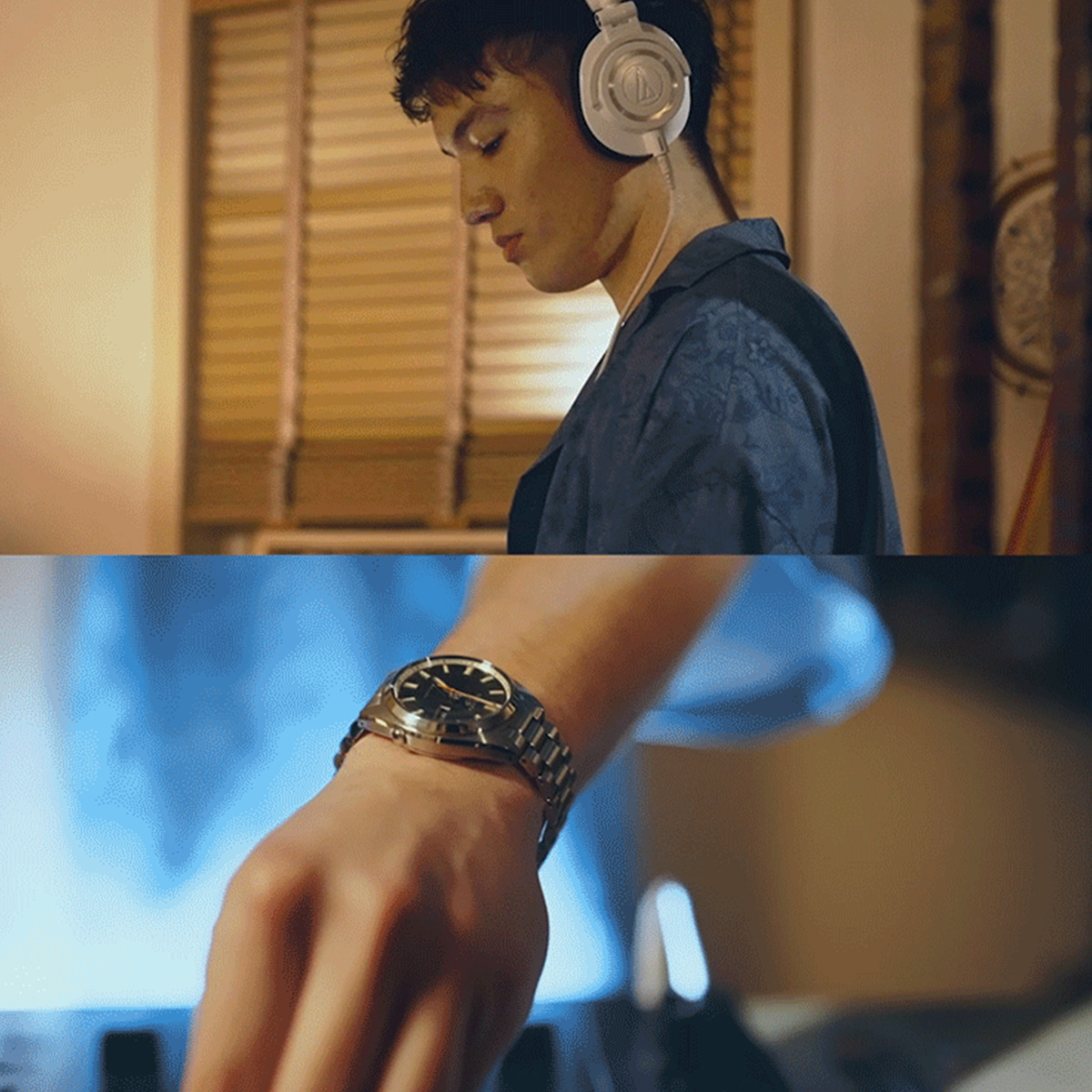 精工5号系列2024年新款运动复古百搭新时尚小表盘机械男表高清大图