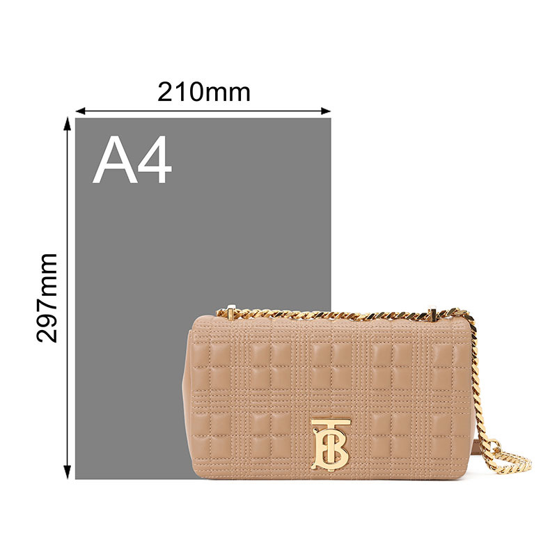预订 BURBERRY 博柏利 Lola 小号 链条包 单肩包 斜挎包8020848 金扣