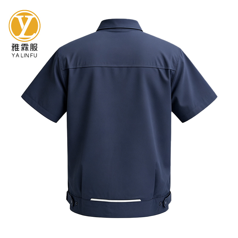 雅霖服 速干短袖工作服 YLF-GZF261101 套高清大图