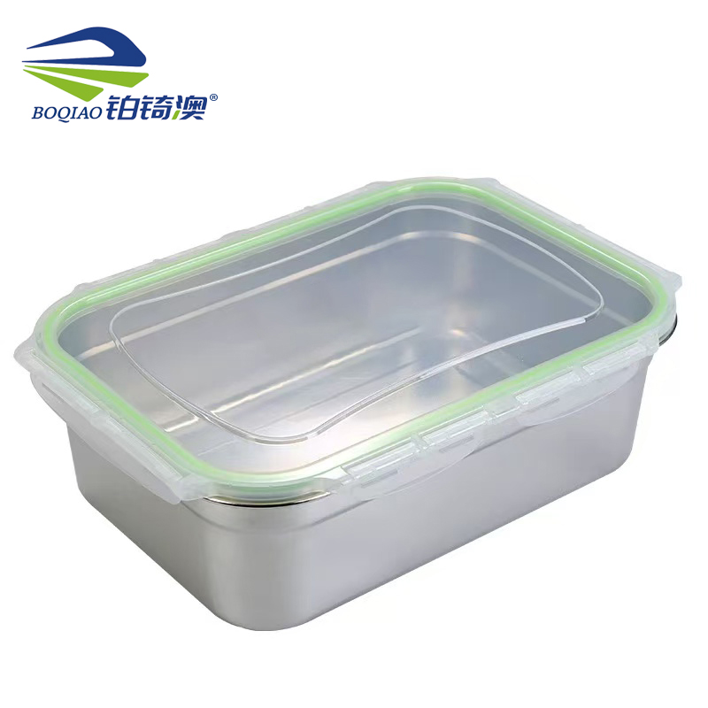 铂锜澳 304不锈钢保鲜盒/个高清大图
